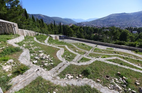 Partizansko pokopališče v Mostarju 15. junija 2022 . Foto © Denis Kapetanović